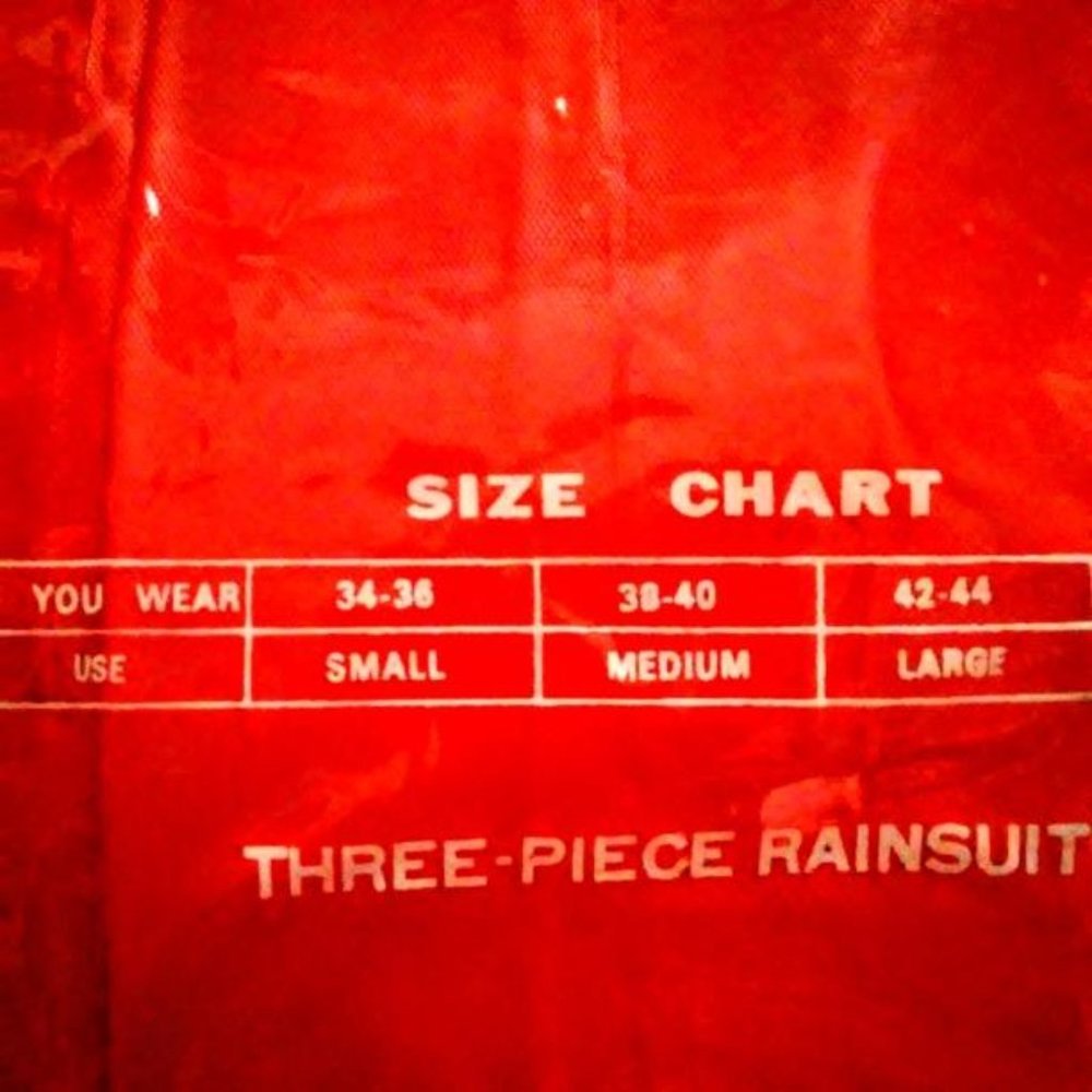 3 Piece Rainsuit - Picture 8 of 8